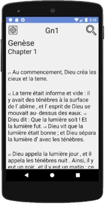 Bible avec Strong (LSG 1910) android App screenshot 0