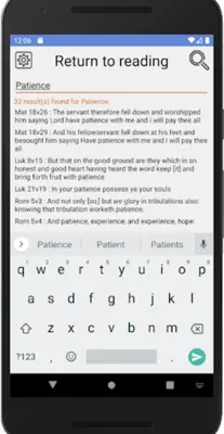 Bible avec Strong (LSG 1910) android App screenshot 3